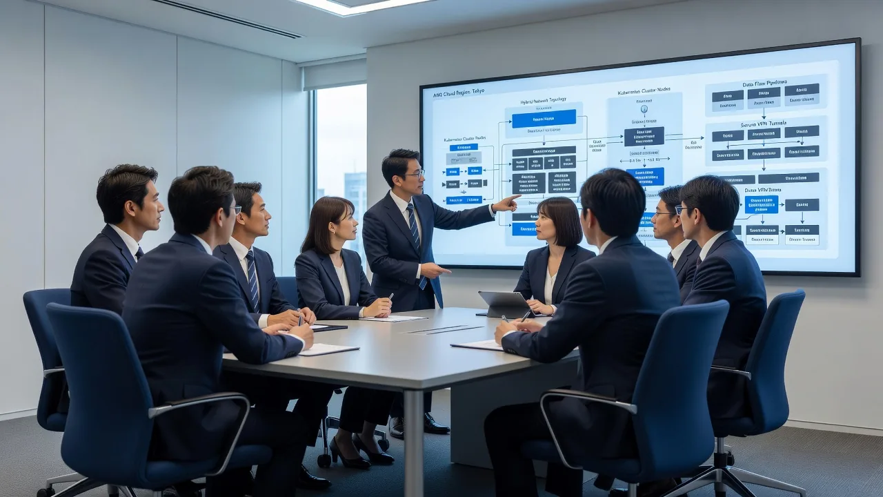 ITインフラ計画の打ち合わせ